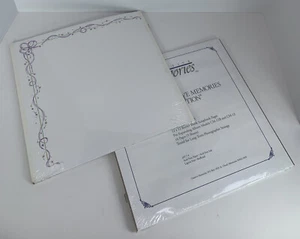 2X Creative Memories Lavender Ribbon Border 12"x12" Scrapbook 10 Pages RCM-12BB - Picture 1 of 12