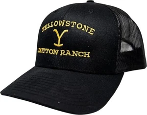 Yellowstone Dutton Ranch Trucker Hat - Kevin Costner TV Adjustable Snap Back - Picture 1 of 3