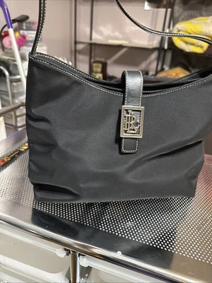 Ralph Lauren Polo 帆布单肩包 Package RLP 黑色 — 第 1/4 张图片