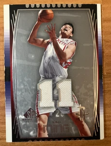 HOUSTON ROCKETS: 2004-05 SP Game-Used Edition Yao Ming Silver Jersey! - Picture 1 of 1