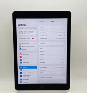 Apple iPad Pro 9,7" 1. Gen - 128GB - Space Grau - Wifi - Bild 1 von 7