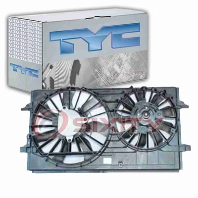 Conjunto de ventilador condensador y radiador doble TYC para Chevrolet Malibu ev 2004-2012 Foto 1 de 4