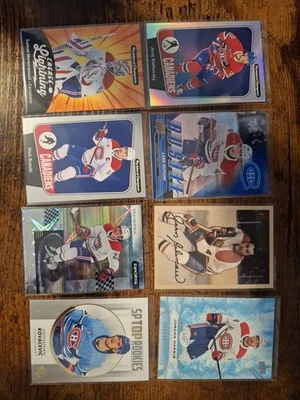 Montreal Canadiens Lot Of 8 Cards As Pictured **Combine Ship ** - Image 1 of 4