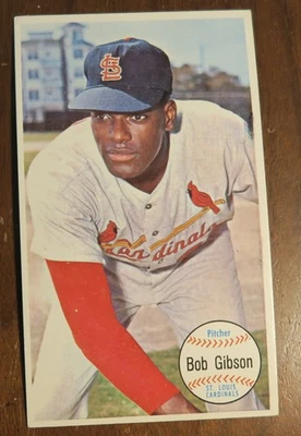 Bob Gibson #41 Topps Giants 1964 Card - Image 1 of 2
