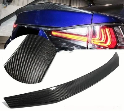 FOR 2013-2020 17 LEXUS GS350 GS450H F SPORT Real CARBON FIBER REAR TRUNK SPOILER Foto 1 de 4