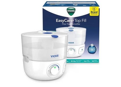 Vicks EasyCare Plus Top Fill Filter-Free Cool Mist Humidifier, Small Room–For - Image 1 of 4