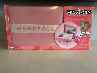 Monopoly Boutique Edition Pink Toys R Us Exclusive 2007 opened but never used - Image 1 of 4