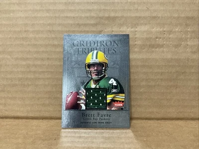 2004 Fleer Tradition Gridiron Tributes Game Used #GTBF Brett Favre Jersey - Image 1 of 4