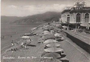 Cartolina Imperia Sanremo Bagni La Brise Animata1961 vg - Foto 1 di 2