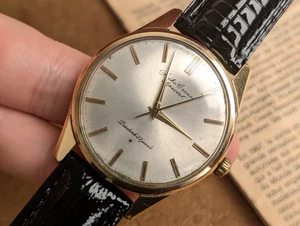 Vintage 1963 SEIKO Cronos Special 15039 Gold Filled Diashock Men's Watch 36mm - Picture 1 of 14