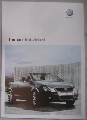 June 2008 Volkswagen Eos Individual Brochure Pub. No. PVW270EIF - Image 1 of 3
