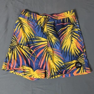Quiksilver Big Boys XL/16 Tropical Flow Volley Board Swim Trunks Shorts Lined - Picture 1 of 6