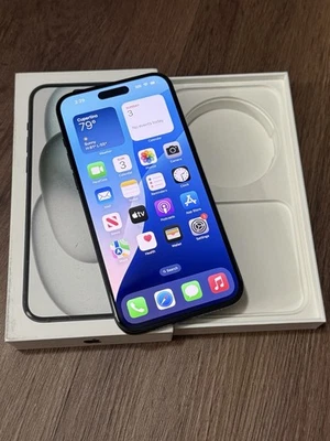 iPhone 15 Plus 128GB Black, Verizon - Image 1 of 4