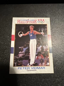 CARTOLINA PETER VIDMAR 1991 IMPEL U.S.A. OLYMPIC HALL OF FAME # 84 - Foto 1 di 3