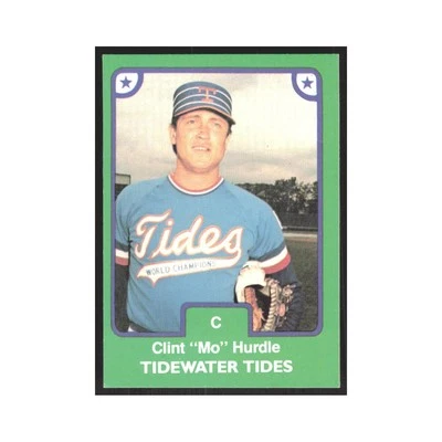 1984 TCMA Minor League Clint Hurdle Tidewater Tides #28.0 - Image 1 of 3