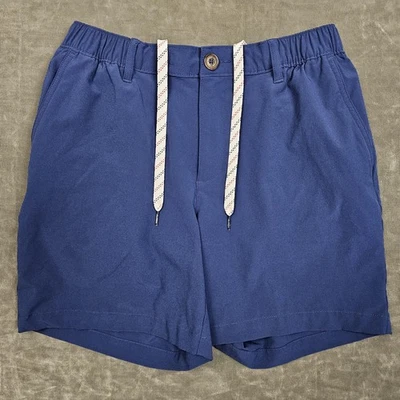 Chubbies Everywear Shorts Mens Medium Blue 6in Inseam Elastic Drawstring Pockets - Image 1 of 4