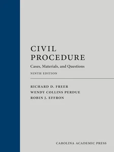 Civil Procedure: Cases, Materials, and Questions - Picture 1 of 12
