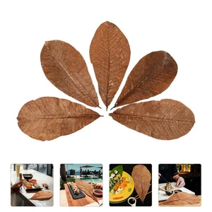  20 Pcs Sushi Bamboo Leaves Sashimi Dish Japanese Tray Decor for Restaurant - Bild 1 von 12