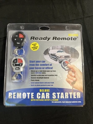 DELUXE Ready Remote Car Starter Automatic Fuel Injected Up to 1000 Feet Away~New - Image 1 of 2