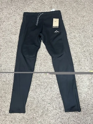 Meia-calça de corrida Nike Trail preta raio lunar invernizada masculina média FB8599-010 - Imagem 1 de 4