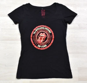 Rolling Stones 2015 Zip Code Tour Babydoll Tee T-Shirt schwarz Small - Bild 1 von 5
