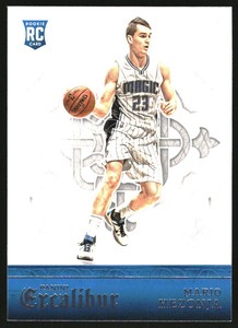 2015-16 Panini Excalibur Light Blue #173 Mario Hezonja