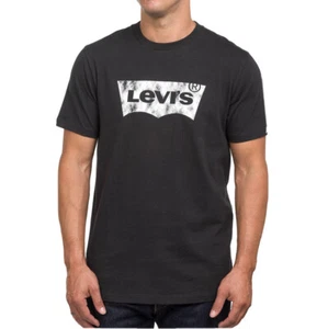 Levi's kurzärmeliges grafisches Herren-T-Shirt | Rundhalsausschnitt | schwarz | neu mit Etikett | XL - Bild 1 von 3