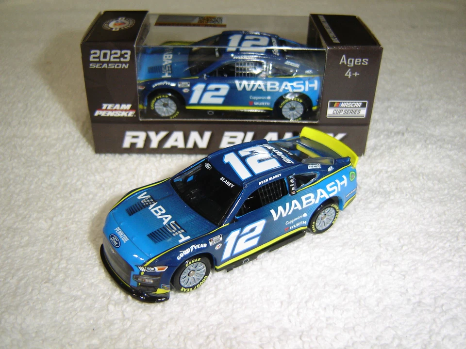 2023 RYAN BLANEY Lionel #12 WABASH MUSTANG 1/64 Ação NOVO EM ESTOQUE - Imagem 1 de 1