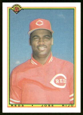 1990 Bowman #45 Jose Rijo - Image 1 of 2