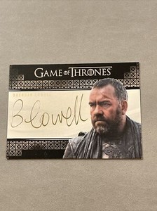 2019 Game of Thrones Inflexions Valyrian Steel Brendan Cowell Harrag as Auto
