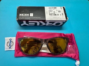 BNIB Oakley FROGSKINS OO9103-67 Urban Jungle Matte Sepia w/24K Iridium (P37) - Picture 1 of 7