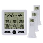 Digitales  Hygrometer Indoor Outdoor mit Kabellosem Sensor Wei B8N46741