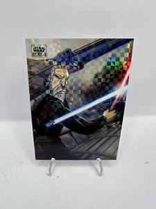 2024 Topps Chrome Star Wars Galaxy Count Dooku AS-5 X-Fractor 10/10 - Picture 1 of 2