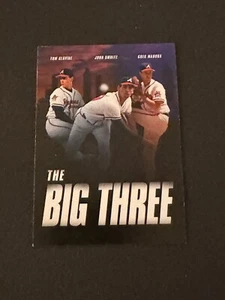 2021 Topps Archives Movie Poster Glavine /Smoltz /Maddux The Big Three #MPC-4 - Picture 1 of 2