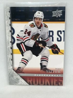 Chicago Blackhawks - Pius Sutter - 20/21 UD Extended Series - Rookies - #T-94 - Image 1 of 2