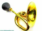 Large Brass Bulb Horn Begule