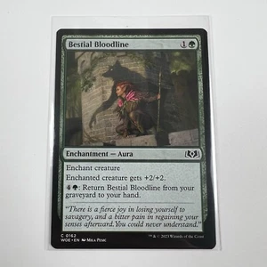 Bestial Bloodline Wilds of Eldraine WOE Magic The Gathering MTG NM C 0162 - Picture 1 of 1