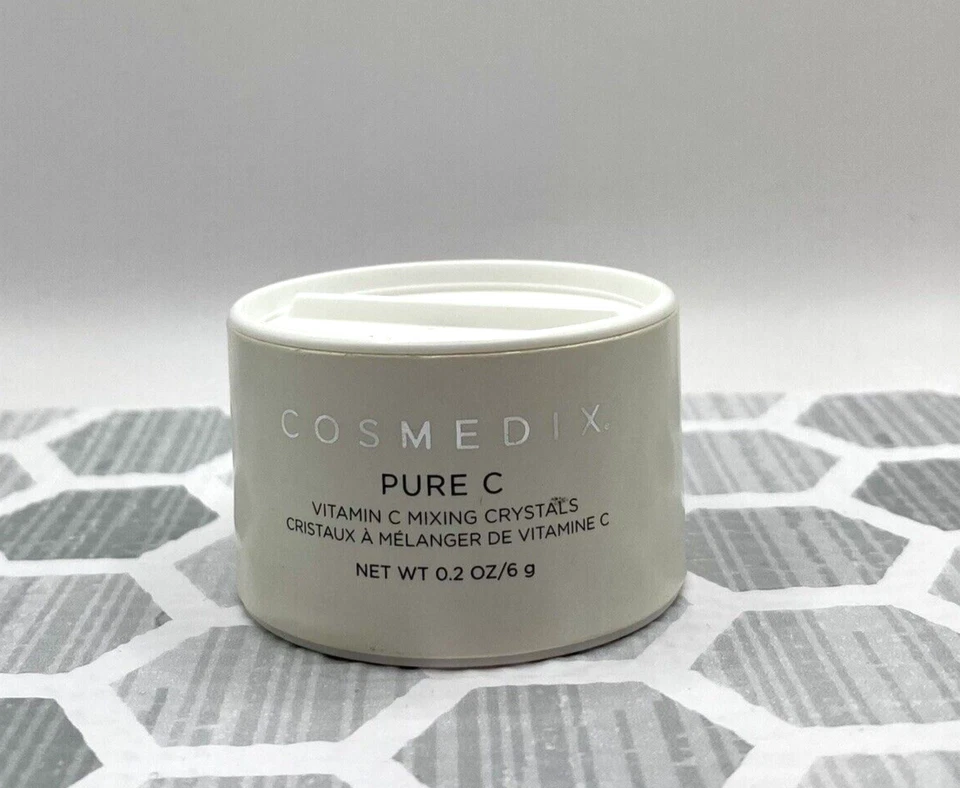 COSMEDIX PURE C Vitamin C Mixing Crystals .2oz/6g New Sealed Unused - Image 1 of 3