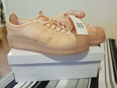 Adidas Originals Superstar Jelly FX2988 Pink Cloud White Platform Shoes Size 6.5 - Image 1 of 4