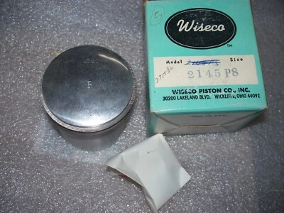 Vintage Snowmobile Ski Doo 371 369cc RH Side Oversized Piston Wiseco NEW 2145P8 - Image 1 of 3