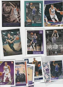 TYRESE HALIBURTON LOT (13) VERSCHIEDENE MIT 7 2020-21 ROOKIES ILLUSIONS RC LUMINANCE - Bild 1 von 4