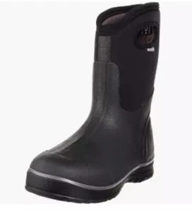 New Bogs Men's Black Rubber Classic Ultra High Insulated Waterproof Winter Boots - Picture 1 of 13