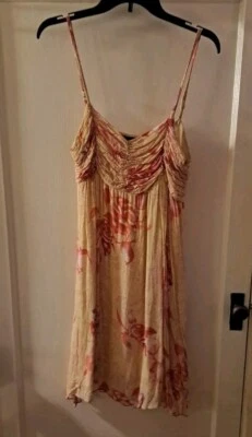 Women's Floral Sundress By Angie Size Large Adorable - Image 1 of 4