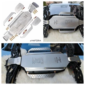 Stainless Steel Chassis Armor Protection for ARRMA 1/7 FIRETEAM TACTICAL UNIT 6S - Picture 1 of 4