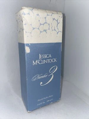 Туалетная вода для женщин Jessica McClintock номер 3 спрей 3,4 унции винтажная редкая оригинальная формула - Изображение 1 из 3