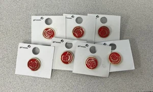 Girl Scouts Lote de 7 Prendedores Familiares Empresarios Galletas Cadete Rojo Año 1 - Imagen 1 de 3