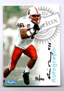 1997 SkyBox Premium Autographics Century Mark Brian Manning  92/100 A34 096