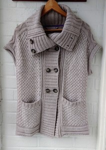 Fat Face Sleeveless Chunky-Knit Jumpers 