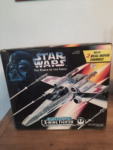 Star Wars The Power of the Force Electronic X Wing Fighter Kenner 1995 - Bild 1 von 4