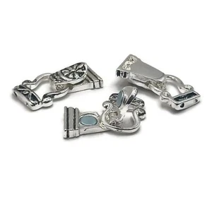 Fold Over Magnetic Clasps for Jewelry Making, Bracelets or Necklaces Bulk Lot - Picture 1 of 6